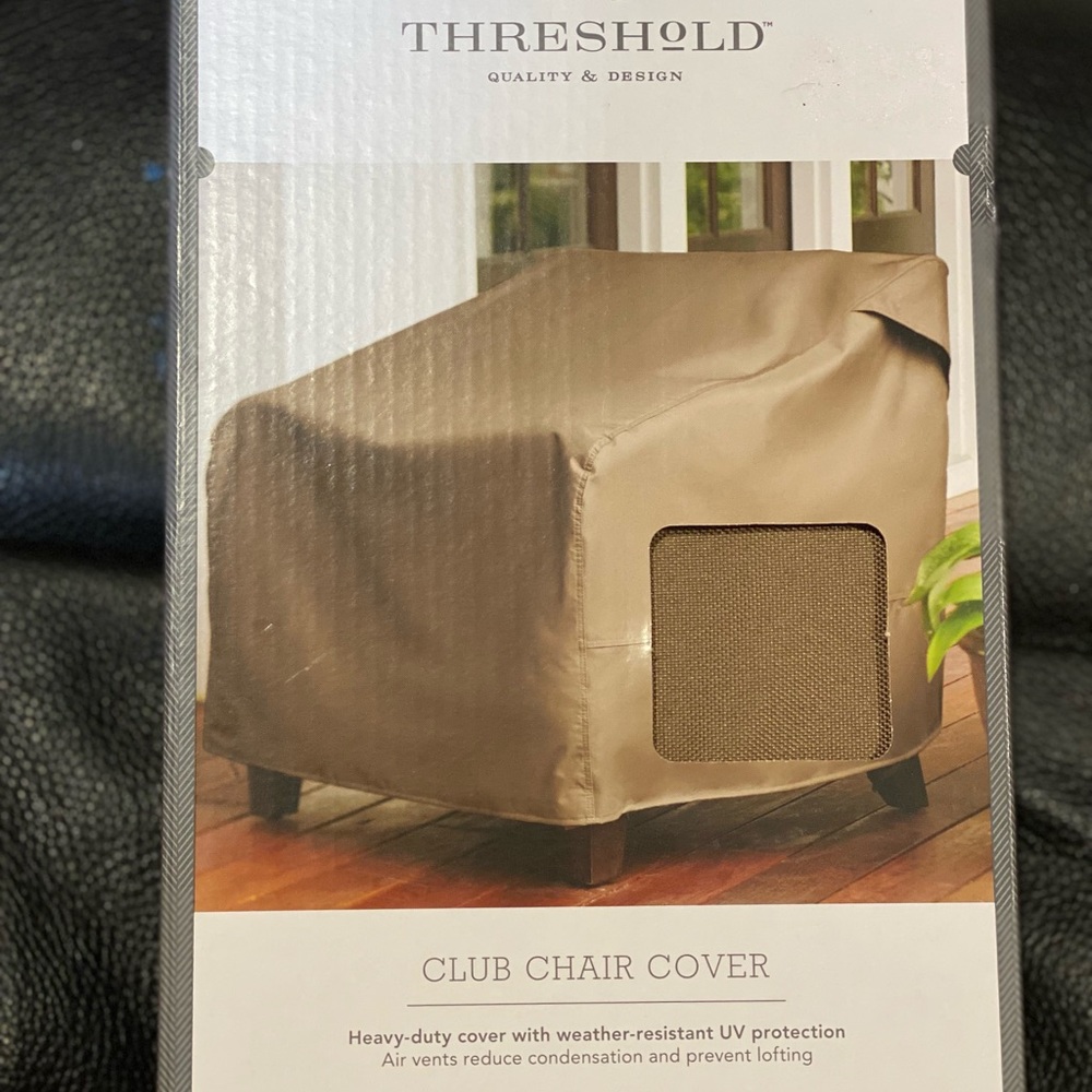 Club Patio Chair Cover Brown - Threshold